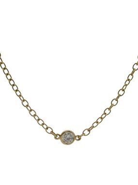 1970s Tiffany & Co Peretti Diamonds By The Yard 6 Diamond Toggle Necklace